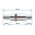 3014044H Svornjak s podmazivanjem 30x123 mm Zepro